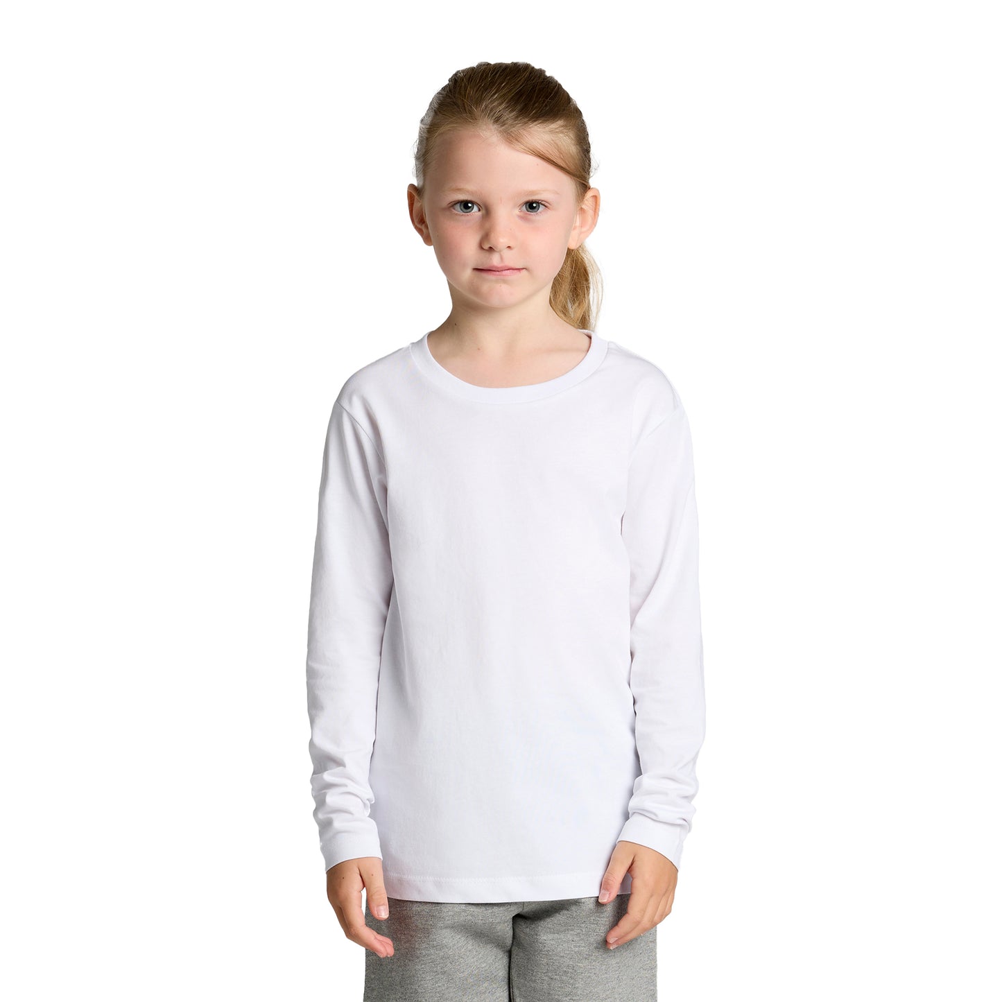 3007 Kids Staple L/S Tee
