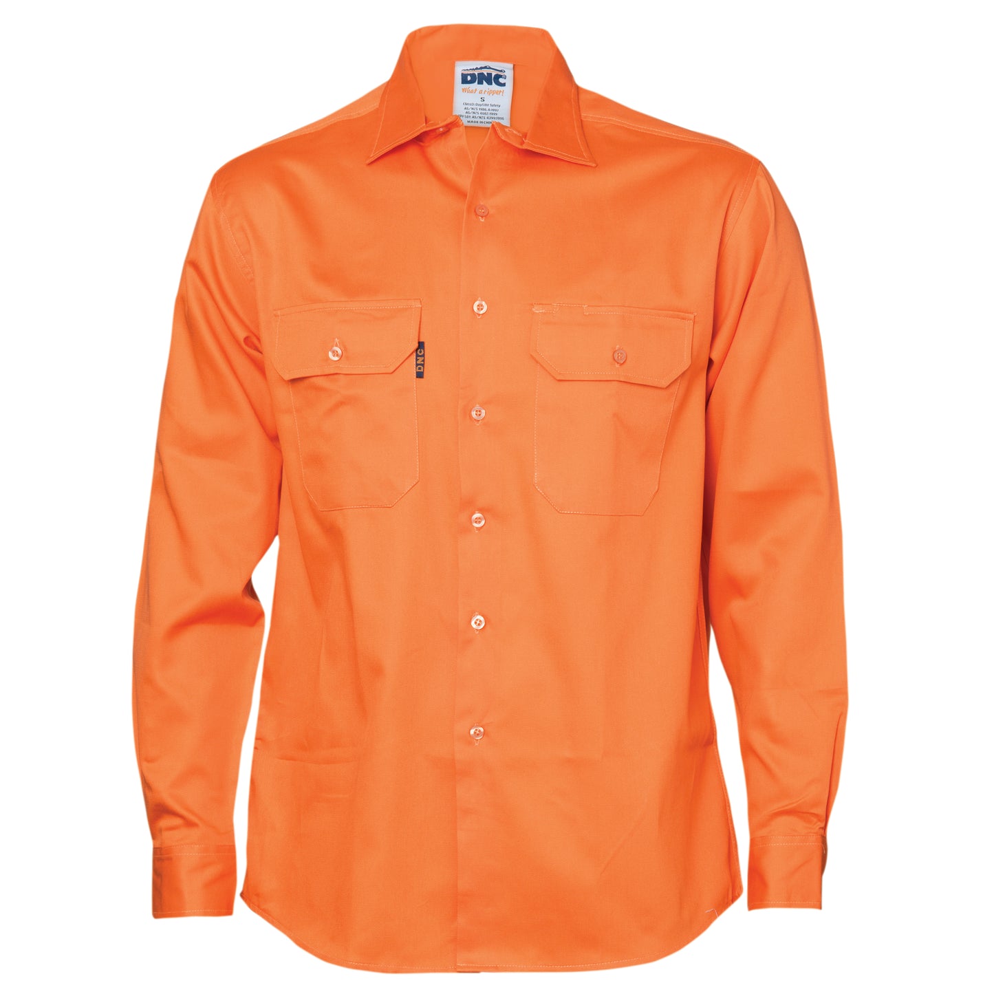 3202 Cotton Drill Work Shirt – Long Sleeve, Built for the Tough Jobs!