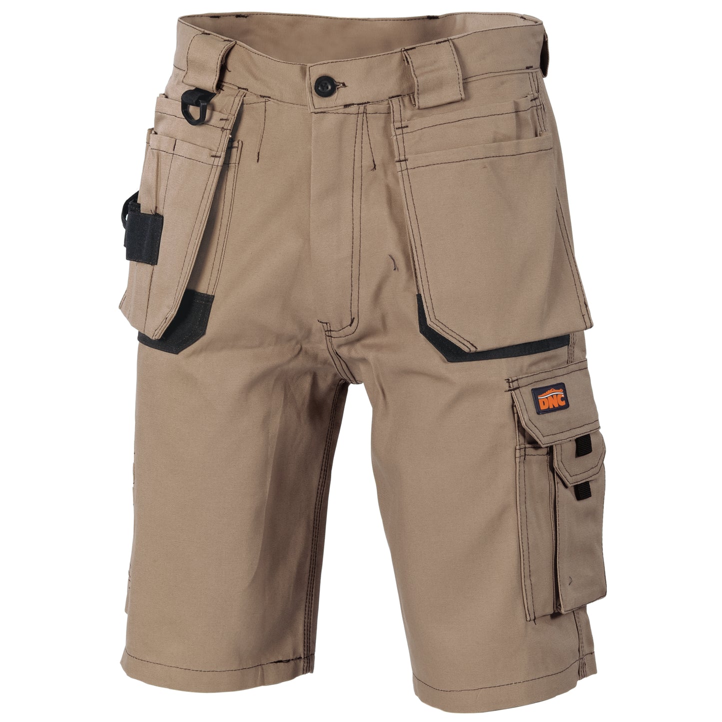 3336 Duratex Cotton Duck Weave Tradies Cargo Shorts – Twin Holster Tool Pocket