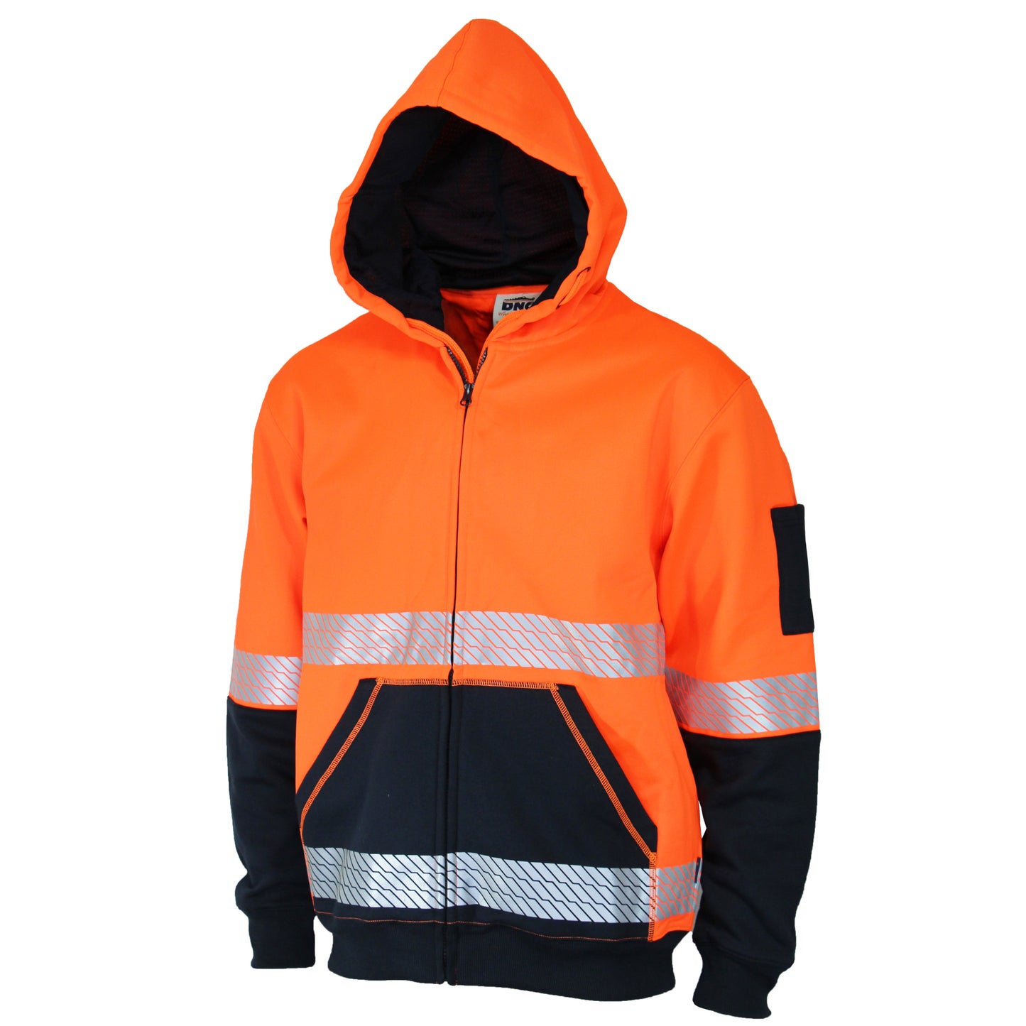 3530 HiVis Segmented Tape Full Zip Hoodie