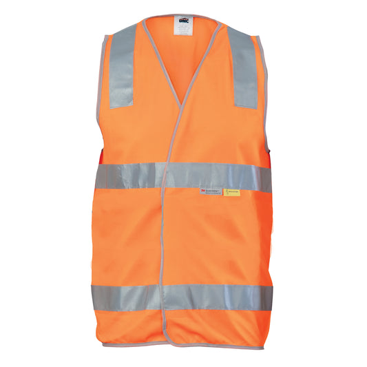 3503 Day/Night Safety Vest with Hoop & Shoulder Reflective Tape