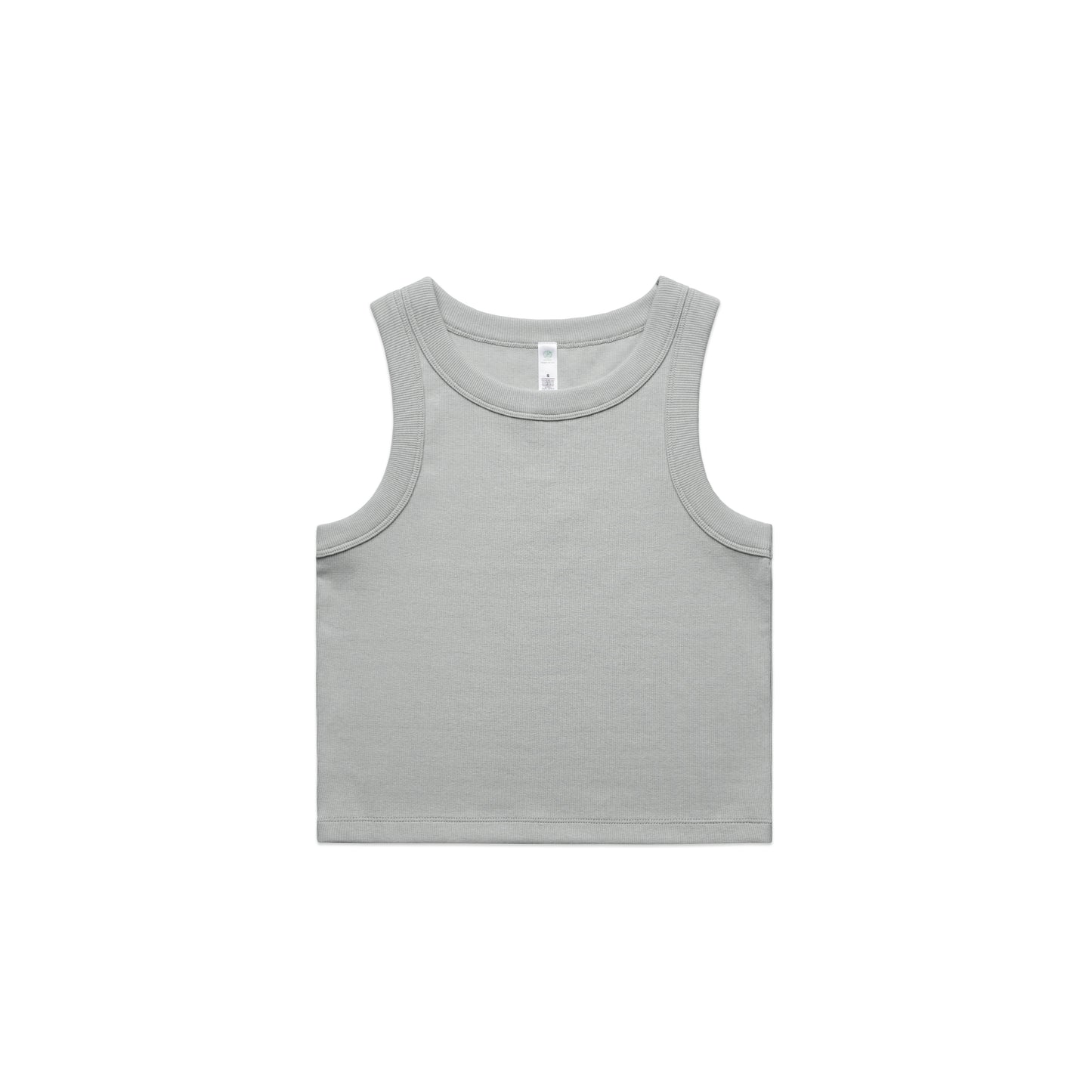 4064G Women's Organic Rib Crop Tank