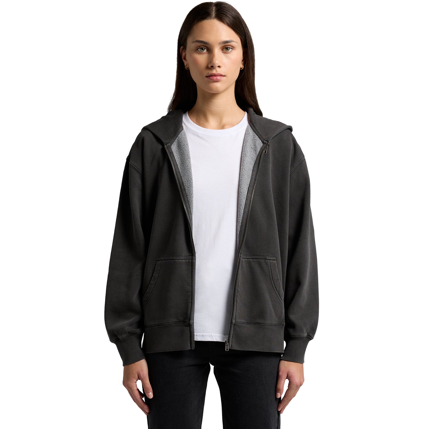 4170 – Women's Relax Faded Zip Hood