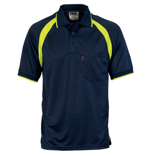 5216 Coolbreathe Contrast Polo