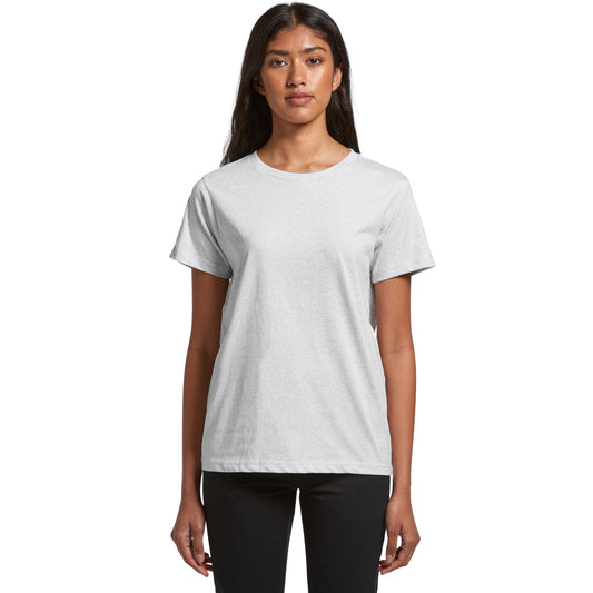 4001M Women's Maple Marle Tee