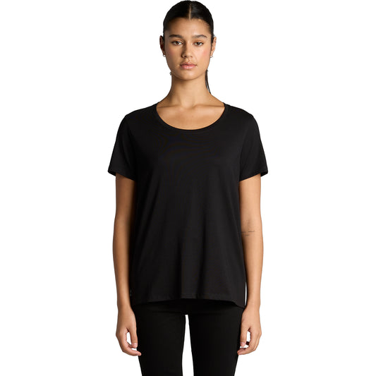 4019 Women's Maple Scoop Tee