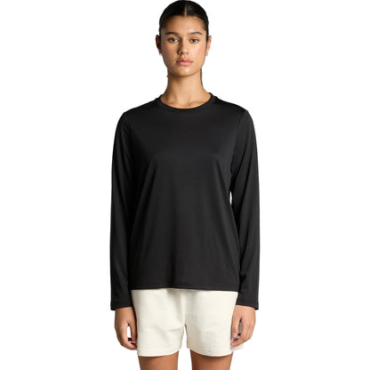 4020A Women's Maple Active L/S Tee