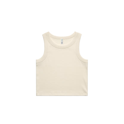 4064G Women's Organic Rib Crop Tank