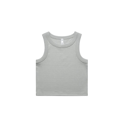 4064G Women's Organic Rib Crop Tank