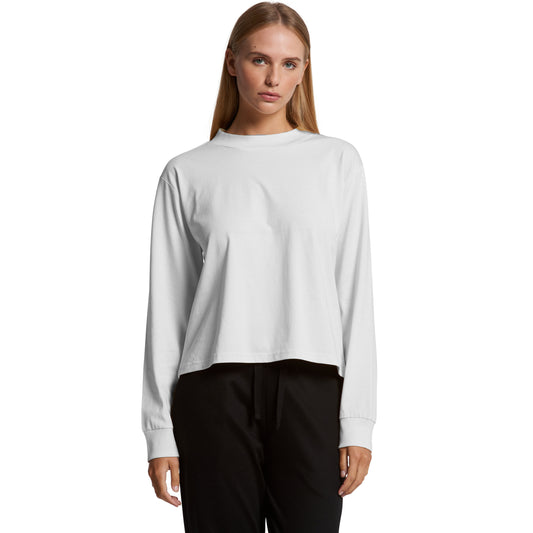 4070 – Women's Mock L/S Tee