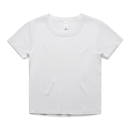 4074 Women's Organic Rib Baby Tee