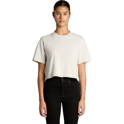 4089 Women's Heavy Faded Crop Tee