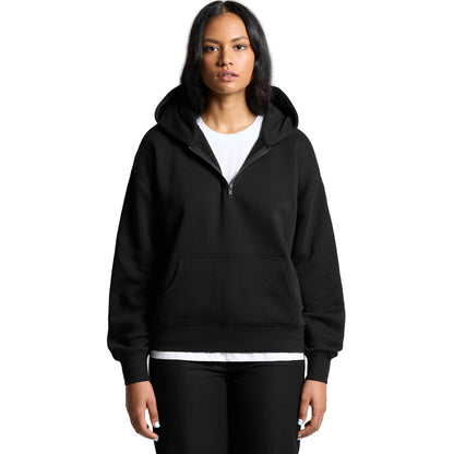 4164 Women's Relax Half Zip Hood