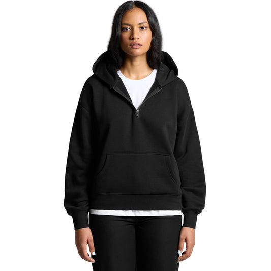 4164 Women's Relax Half Zip Hood