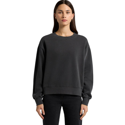 4165 Women's Relax Faded Crew