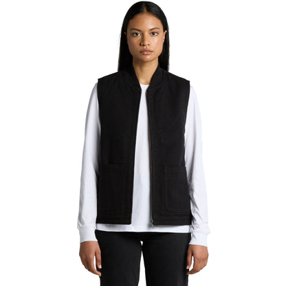 4528 - Women's Canvas Heavy Vest