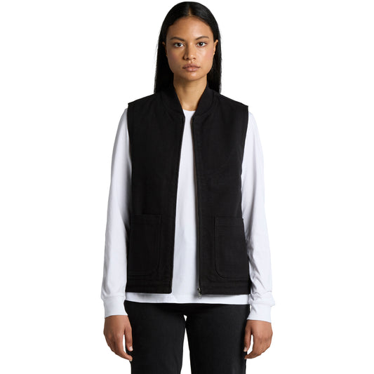 4528 - Women's Canvas Heavy Vest