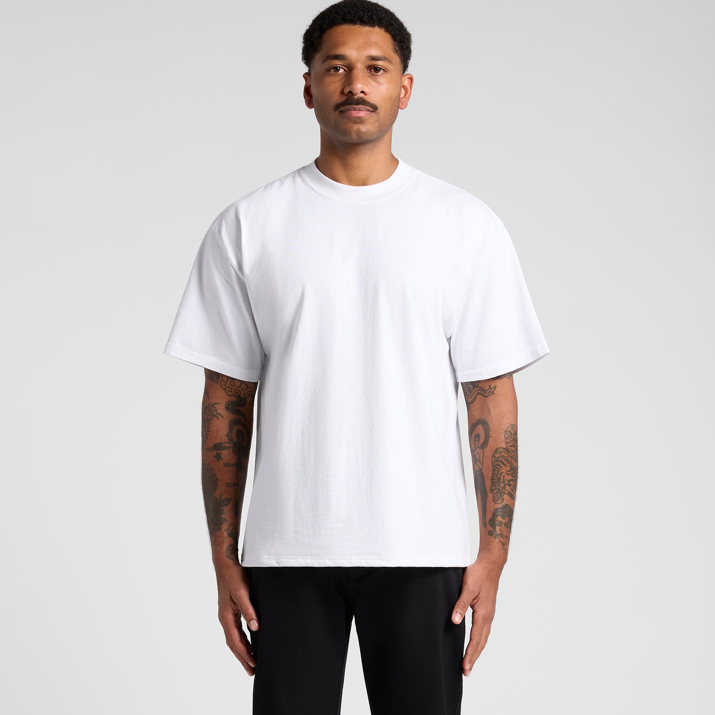 5086 Heavy Faded Minus Tee [-5cm]