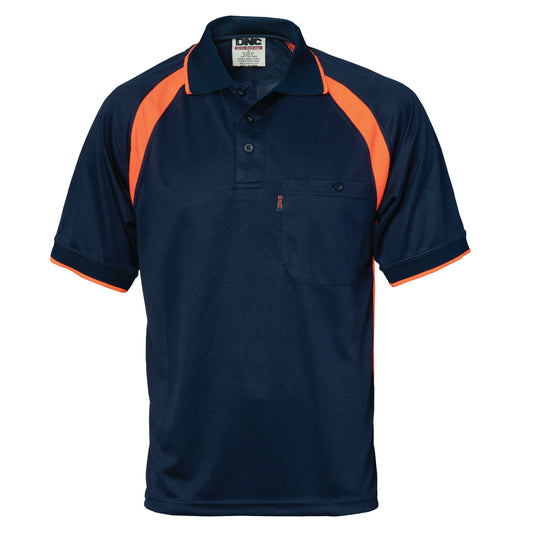 5216 Coolbreathe Contrast Polo