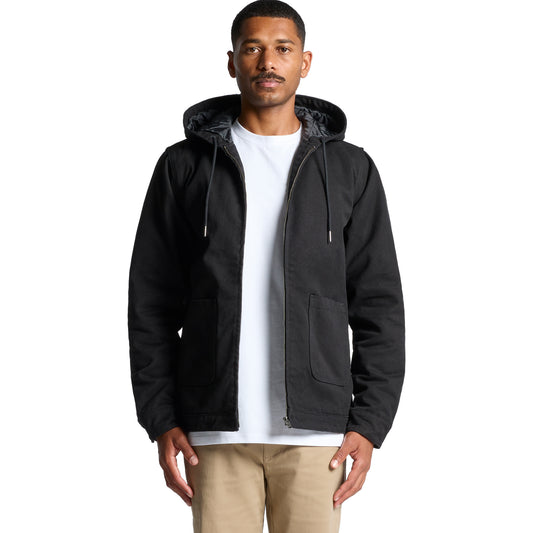 5529 Canvas Heavy Hooded Jacket
