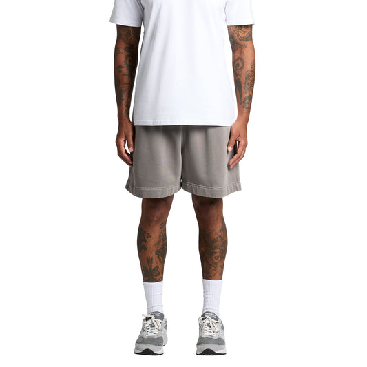 5939 Relax Faded Track Shorts 18"